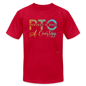 PTO Tee - red